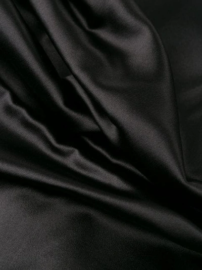 Shop Dolce & Gabbana Ruched Detail Dress In Black