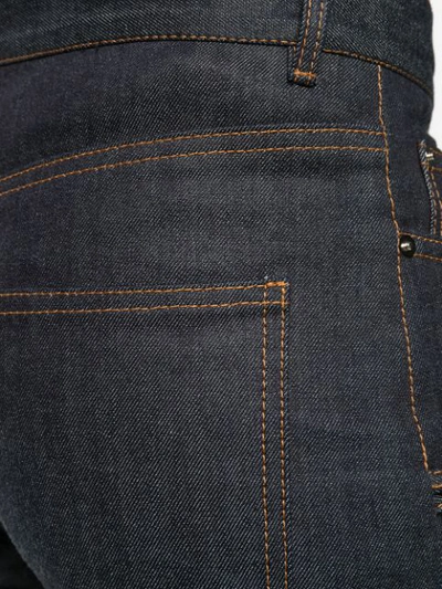 Shop Zilver Zip Crotch Denim Jeans In Blue