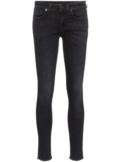 Shop R13 X Alison Mosshart Skinny Jeans In Black