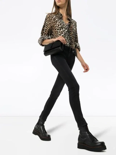 Shop R13 X Alison Mosshart Skinny Jeans In Black