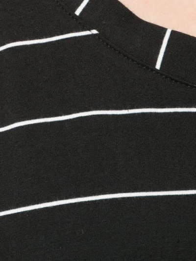Shop Taylor Derive Striped T-shirt In Black