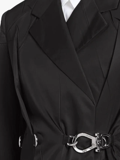 Shop Prada Nylon Gabardine Jacket In F0002 Black