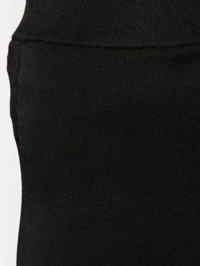 Shop Antonino Valenti Wide Leg Trousers In 5 Black