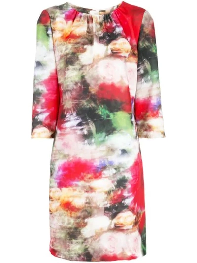 Shop Adam Lippes Digital Print Dress In Multicolour