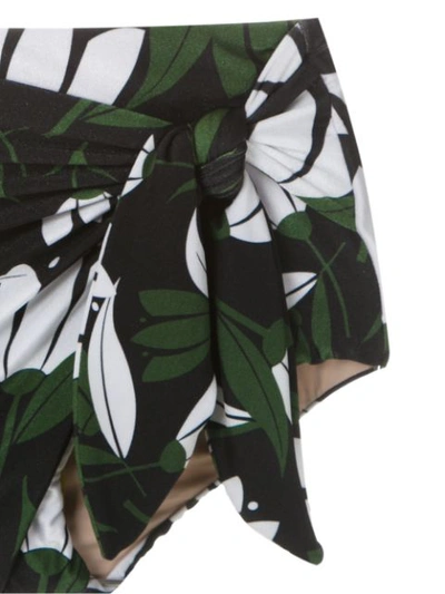 Adriana Degreas Printed Hot Pants Bikini Set In Multicolour