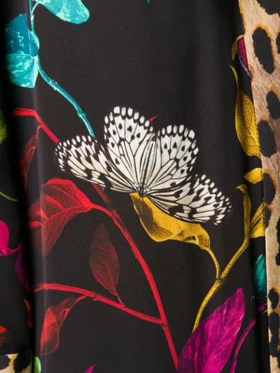 Shop Alice And Olivia Avila Reversible Kimono In Black
