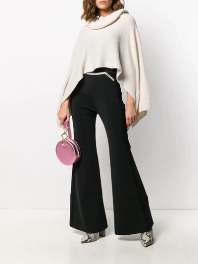 Shop Lédition Wide-leg Trousers In Black