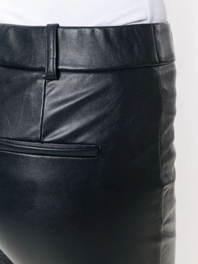 Shop Kiltie Cropped Skinny Trousers In Black