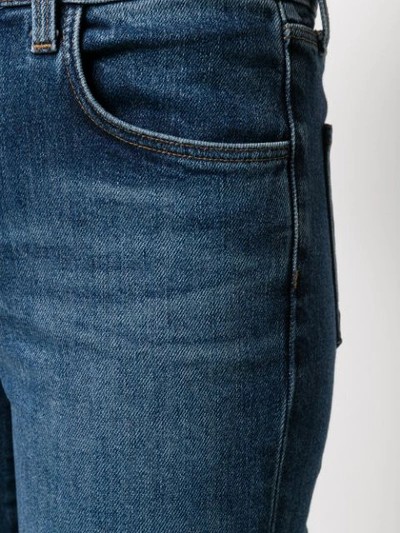 Shop J Brand Straight Leg Denim Jeans In Blue