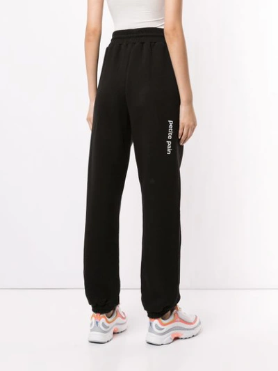 Shop Walk Of Shame Logo Print Track Pants In Black