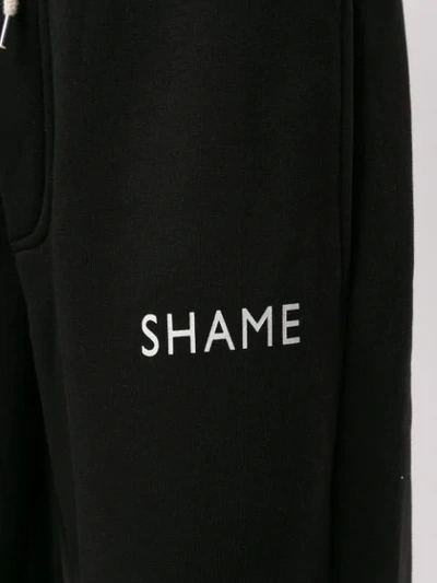 Shop Walk Of Shame Logo Print Track Pants In Black