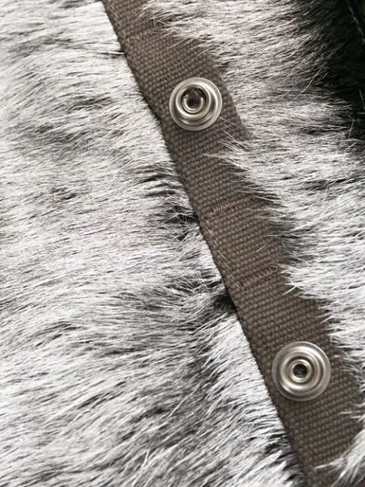 Shop Rick Owens Oversized Cape Coat In Grey