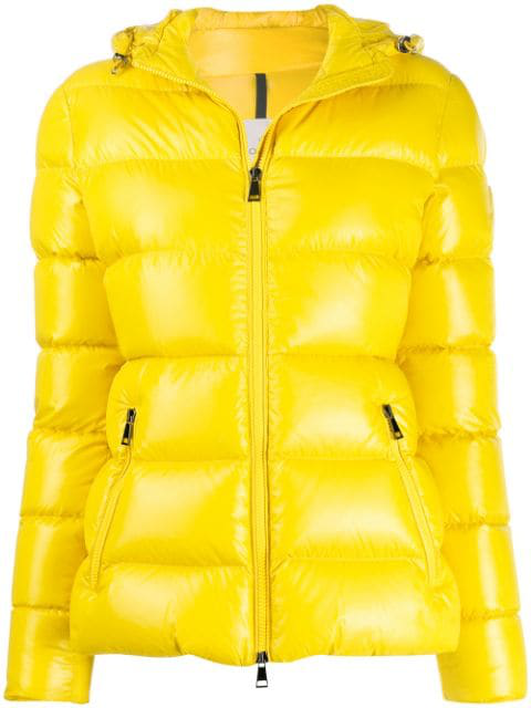 moncler vest yellow