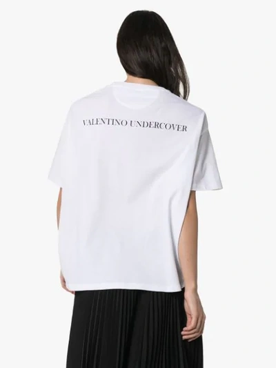 Shop Valentino X Undercover Lover Print T-shirt In White