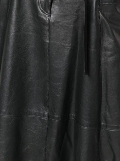 Shop Nili Lotan A-line Midi Skirt In Black