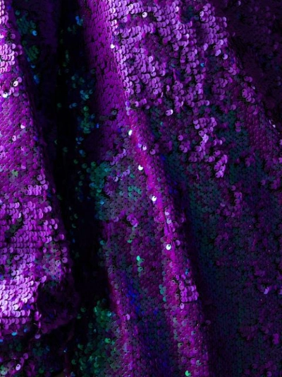 Shop Essentiel Antwerp Sequin Cocktail Dress In Purple