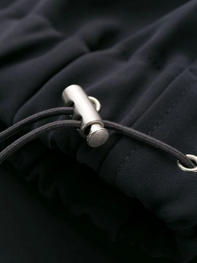 Shop Aeron Drawstring Track Pants In Glacé/blue Black