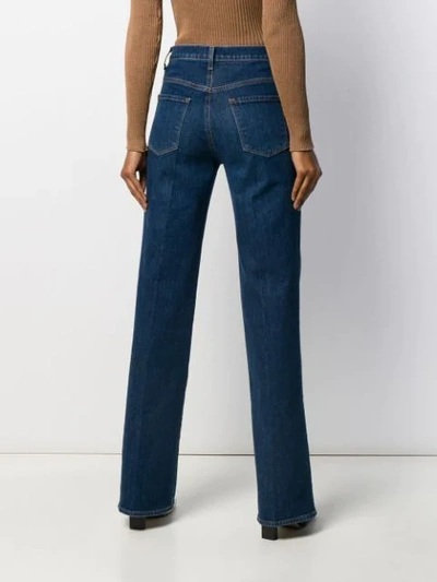 Shop J Brand Joan Wide-leg Jeans In Blue