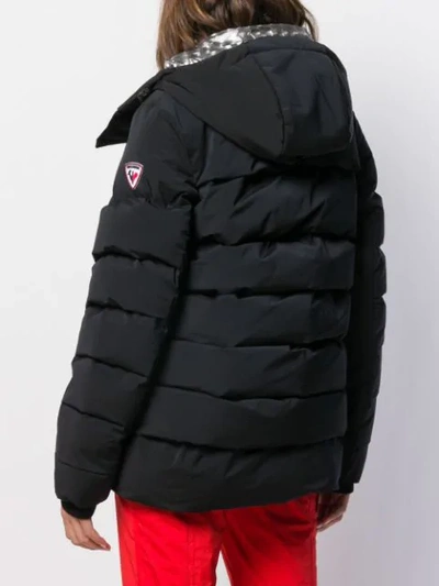 Shop Rossignol Diago Padded Jacket In Black