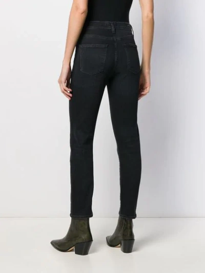 Shop Citizens Of Humanity Harlow Slim-fit Jeans In Black