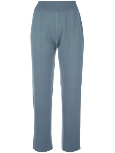 Shop Casasola Slim-fit Trousers In Blue