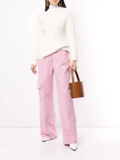 Shop Jacquemus Le Jean De Nîmes Jeans In Pink