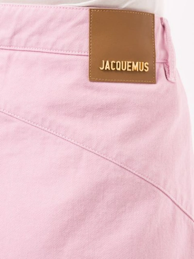 Shop Jacquemus Le Jean De Nîmes Jeans In Pink