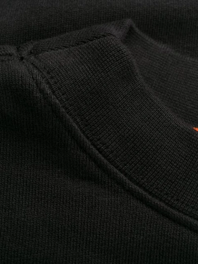 Shop Heron Preston Logo Graphic Print Sweatshirt In Black