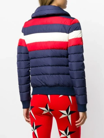 Shop Perfect Moment Queenie Puffer Jacket In Blue