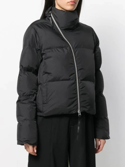 Shop Thom Krom Quilted Puffer Jacket In Black