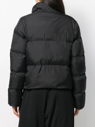 Shop Thom Krom Quilted Puffer Jacket In Black