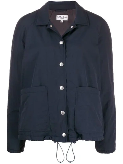Shop Ymc You Must Create Padded Down Jacket In Blue