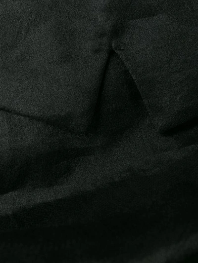 Pre-owned Comme Des Garçons 1997 Sheer Oversized Coat In Black