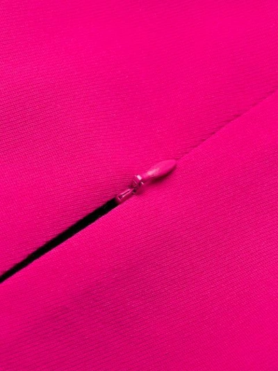 Shop Balenciaga Godet Drape Skirt In Pink