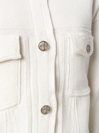 BUTTONED KNITTED JACKET