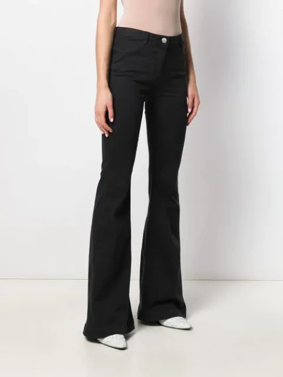 Shop Pt05 High Waisted Flared Jeans In 0990 Sh01 Martinez