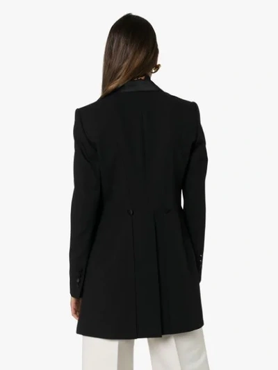 Shop Dolce & Gabbana Buttoned Tailcoat In Black