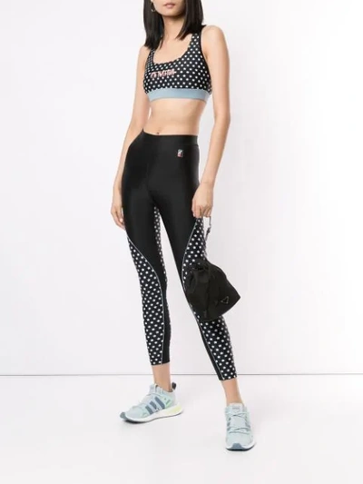 Shop P.e Nation Dominion Leggings In Black ,white