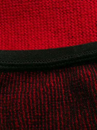 Pre-owned Jean Paul Gaultier 1987 Knitted Jumpsuit In Red