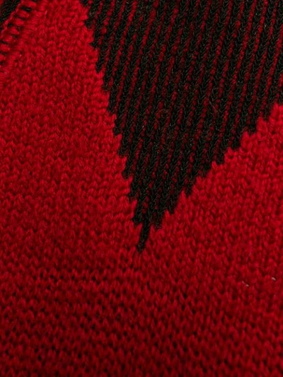 Pre-owned Jean Paul Gaultier 1987 Knitted Jumpsuit In Red