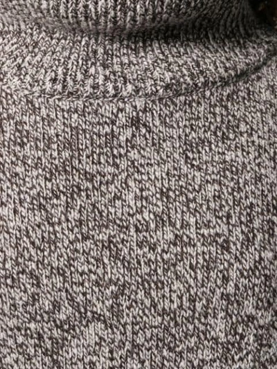 Shop Aragona Knitted Cashmere Jumper In Grey