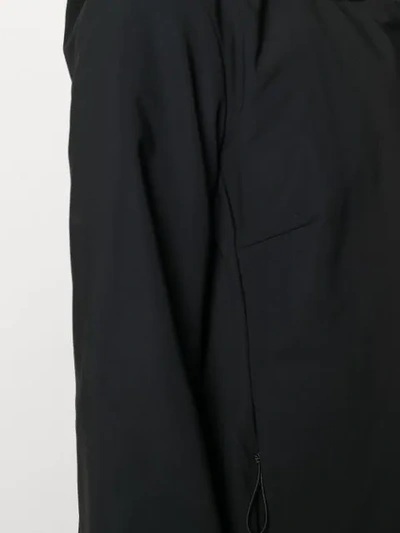 Shop Rrd Flared Boxy Fit Rain Coat In Black