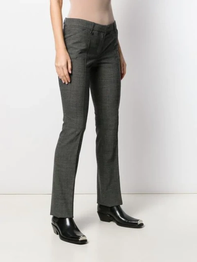 Shop Barbara Bui Flared Trousers In Grey