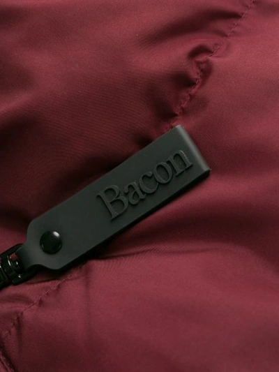 Shop Bacon Cloud Padded Jacket In Red