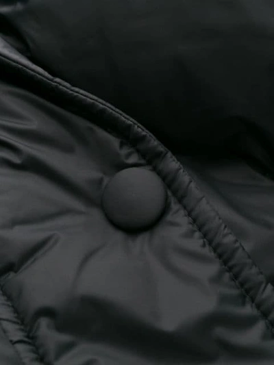 Shop Ienki Ienki Dunlope Padded Coat In Black