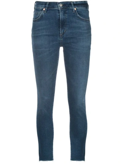 Shop Citizens Of Humanity Rocket Skinny Jeans In Blue