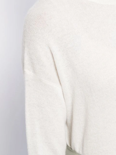 Iris Von Arnim Loose-fit Turtleneck Jumper In Neutrals