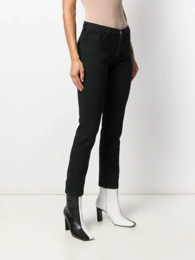Shop Andrea Ya'aqov High Rise Skinny Jeans In Black