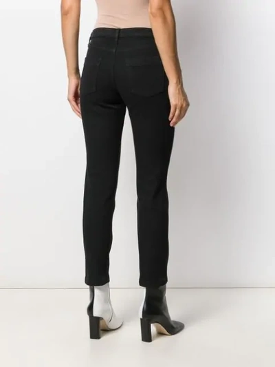 Shop Andrea Ya'aqov High Rise Skinny Jeans In Black
