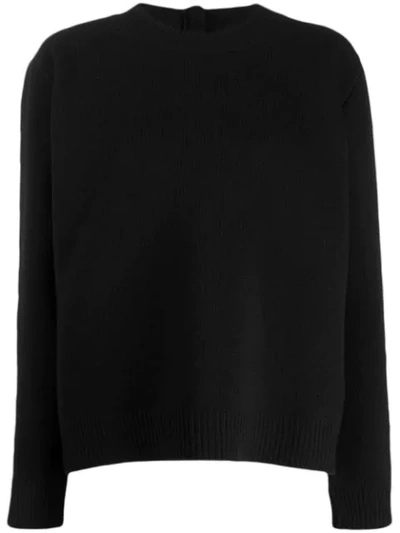 Shop N°21 Crystal Detail Jumper In Black